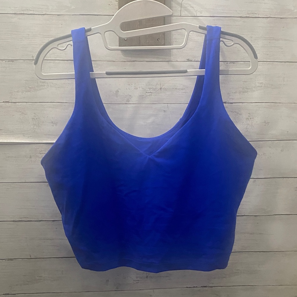 Lululemon Bright Blue Align Tank Top